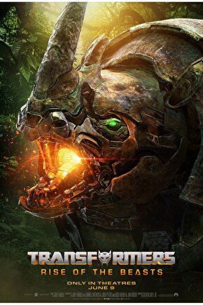 Transformers Rise of the Beasts (2023) 0022 AFİŞ - POSTER ( FOLYO ) - AFİŞ - POSTER-8396