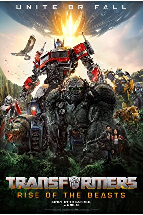 Transformers Rise of the Beasts (2023) 0012 AFİŞ - POSTER ( FOLYO ) - AFİŞ - POSTER-8386