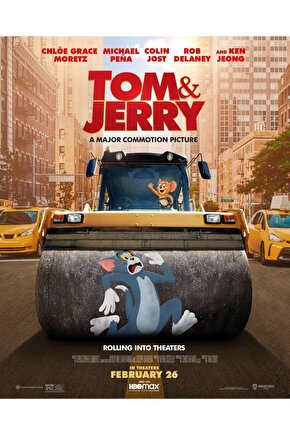 Tom & Jerry (2021) 7 AFİŞ - POSTER ( FOLYO ) - AFİŞ - POSTER-8260