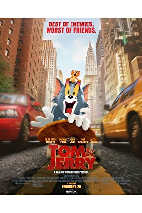 Tom & Jerry (2021) 2 AFİŞ - POSTER ( FOLYO ) - AFİŞ - POSTER-8255