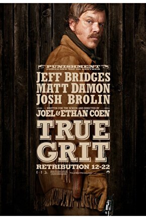 True Grit (2010) 2 AFİŞ - POSTER ( FOLYO ) - AFİŞ - POSTER-8457