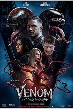 Venom Let There Be Carnage (2021) 0004 AFİŞ - POSTER ( FOLYO ) - AFİŞ - POSTER-8599