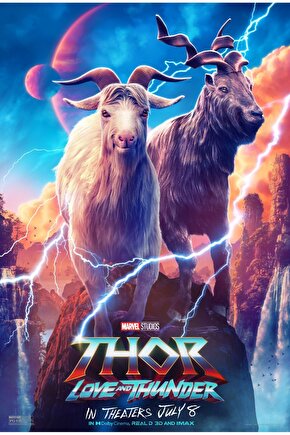 Thor Love and Thunder (2022) 7 AFİŞ - POSTER ( FOLYO ) - AFİŞ - POSTER-8139