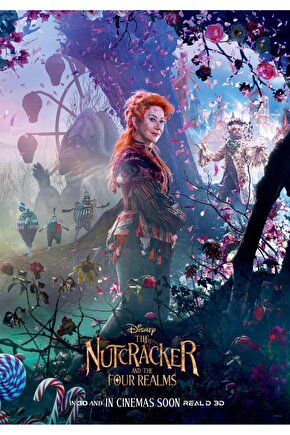 The Nutcracker and the Four Realms (2018) 4 AFİŞ - POSTER ( FOLYO ) - AFİŞ - POSTER-7693