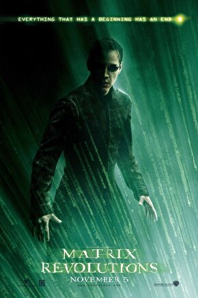 The Matrix Revolutions (2003) 3 AFİŞ - POSTER ( FOLYO ) - AFİŞ - POSTER-7620