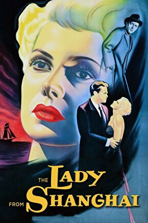 The Lady from Shanghai (1947) 5 AFİŞ - POSTER ( FOLYO ) - AFİŞ - POSTER-7357