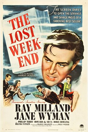 The Lost Weekend (1945) 1 AFİŞ - POSTER ( FOLYO ) - AFİŞ - POSTER-7515