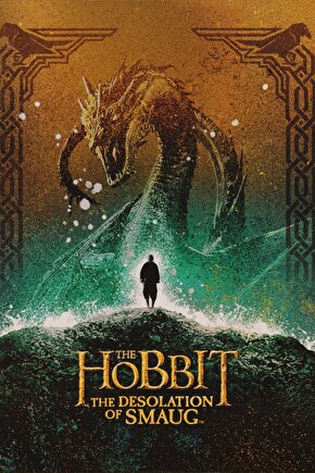 The Hobbit The Desolation of Smaug (2013) 1 AFİŞ - POSTER ( FOLYO ) - AFİŞ - POSTER-7170