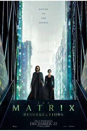 The Matrix Resurrections (2021) 6 AFİŞ - POSTER ( FOLYO ) - AFİŞ - POSTER-7606