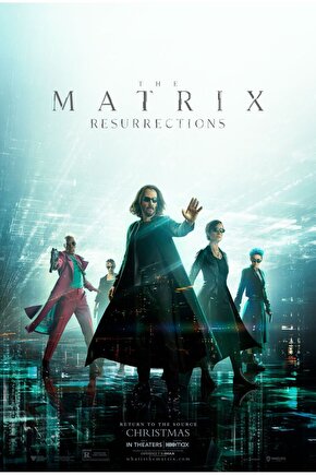 The Matrix Resurrections (2021) 5 AFİŞ - POSTER ( FOLYO ) - AFİŞ - POSTER-7605