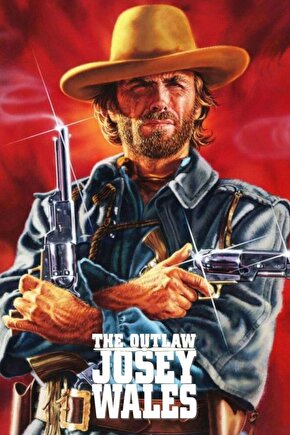 The Outlaw Josey Wales (1976) 2 AFİŞ - POSTER ( FOLYO ) - AFİŞ - POSTER-7707