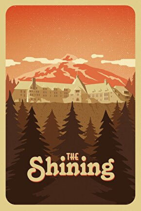 The Shining (1980) 6 AFİŞ - POSTER ( FOLYO ) - AFİŞ - POSTER-7860