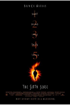 The Sixth Sense (1999) AFİŞ - POSTER ( FOLYO ) - AFİŞ - POSTER-7871