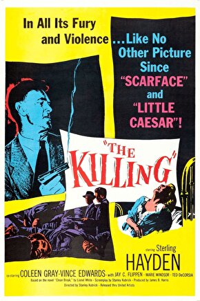 The Killing (1956) 2 AFİŞ - POSTER ( FOLYO ) - AFİŞ - POSTER-7337