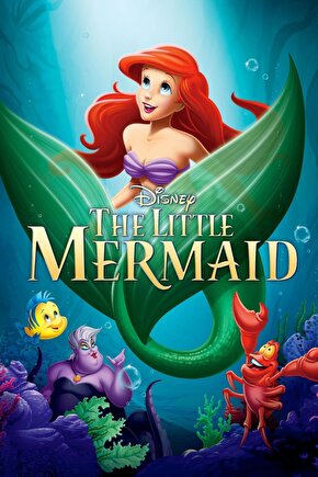 The Little Mermaid (1989) 12 AFİŞ - POSTER ( FOLYO ) - AFİŞ - POSTER-7460