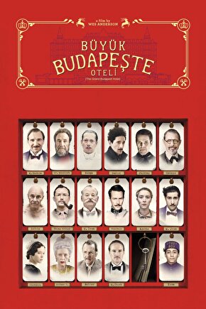 The Grand Budapest Hotel (2014) 3 AFİŞ - POSTER ( FOLYO ) - AFİŞ - POSTER-7069