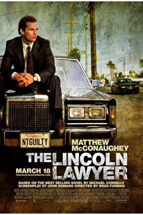 The Lincoln Lawyer (2011) AFİŞ - POSTER ( FOLYO ) - AFİŞ - POSTER-7428