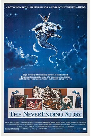 The NeverEnding Story (1984) AFİŞ - POSTER ( FOLYO ) - AFİŞ - POSTER-7670