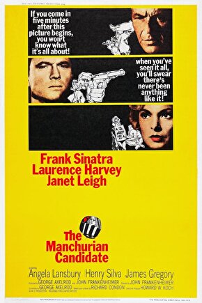 The Manchurian Candidate (1962) 2 AFİŞ - POSTER ( FOLYO ) - AFİŞ - POSTER-7560