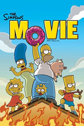 The Simpsons Movie (2007) 1 AFİŞ - POSTER ( FOLYO ) - AFİŞ - POSTER-7865