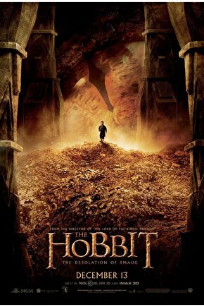 The Hobbit The Desolation of Smaug (2013) 11 AFİŞ - POSTER ( FOLYO ) - AFİŞ - POSTER-7180