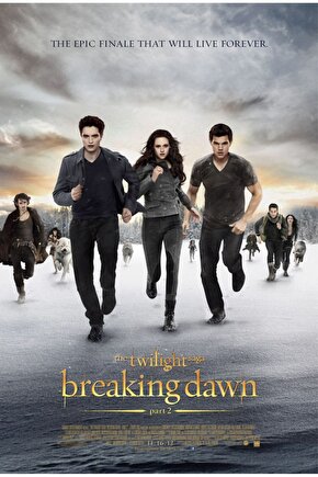 The Twilight Saga Breaking Dawn - Part 2 (2012) 0004 AFİŞ - POSTER ( FOLYO ) - AFİŞ - POSTER-8032