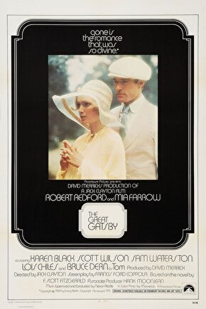 The Great Gatsby (1974) AFİŞ - POSTER ( FOLYO ) - AFİŞ - POSTER-7080