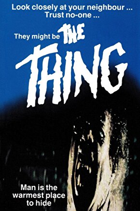 The Thing (1982) 4 AFİŞ - POSTER ( FOLYO ) - AFİŞ - POSTER-7986