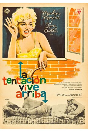 The Seven Year Itch (1955) 1 AFİŞ - POSTER ( FOLYO ) - AFİŞ - POSTER-7842