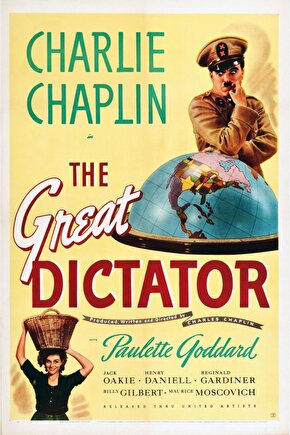 The Great Dictator (1940) 1 AFİŞ - POSTER ( FOLYO ) - AFİŞ - POSTER-7072