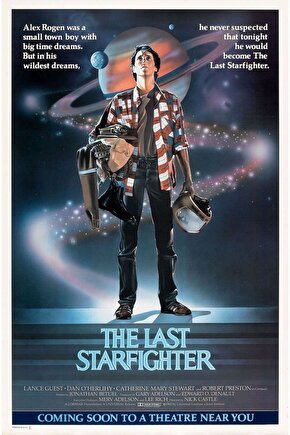 The Last Starfighter (1984) AFİŞ - POSTER ( FOLYO ) - AFİŞ - POSTER-7388