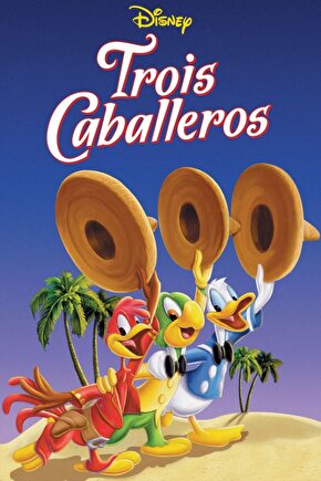 The Three Caballeros (1944) AFİŞ - POSTER ( FOLYO ) - AFİŞ - POSTER-8000