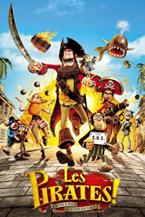 The Pirates! In an Adventure with Scientists! (2012) AFİŞ - POSTER ( FOLYO ) - AFİŞ - POSTER-7744