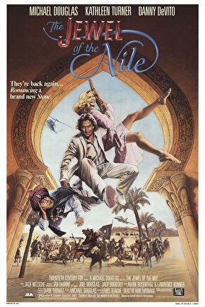 The Jewel of the Nile (1985) AFİŞ - POSTER ( FOLYO ) - AFİŞ - POSTER-7304