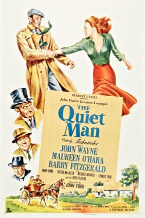 The Quiet Man (1952) AFİŞ - POSTER ( FOLYO ) - AFİŞ - POSTER-7781