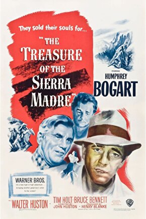 The Treasure of the Sierra Madre (1948) AFİŞ - POSTER ( FOLYO ) - AFİŞ - POSTER-8016