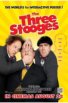 The Three Stooges (2012) 1 AFİŞ - POSTER ( FOLYO ) - AFİŞ - POSTER-8005