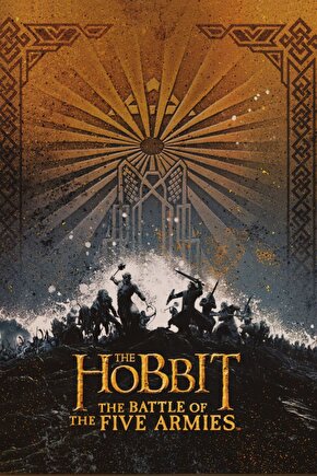 The Hobbit The Battle of the Five Armies (2014) 0002 AFİŞ - POSTER ( FOLYO ) - AFİŞ - POSTER-7159