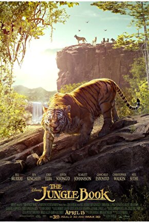 The Jungle Book (2016) 2 AFİŞ - POSTER ( FOLYO ) - AFİŞ - POSTER-7314