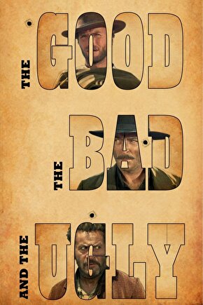 The Good, the Bad and the Ugly (1966) 0005 AFİŞ - POSTER ( FOLYO ) - AFİŞ - POSTER-7059