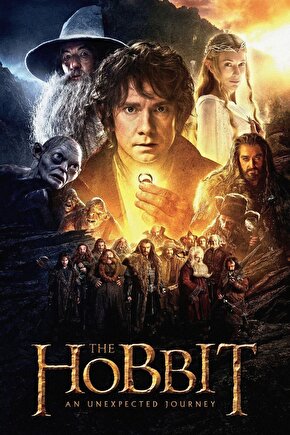 The Hobbit An Unexpected Journey (2012) 3 AFİŞ - POSTER ( FOLYO ) - AFİŞ - POSTER-7150