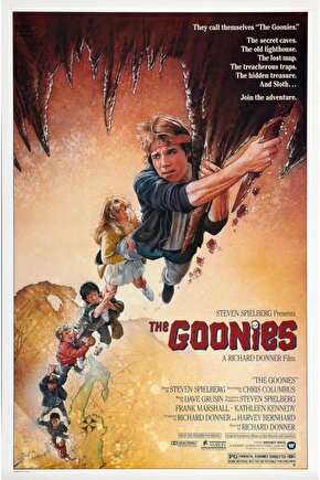 The Goonies (1985) 1 AFİŞ - POSTER ( FOLYO ) - AFİŞ - POSTER-7063