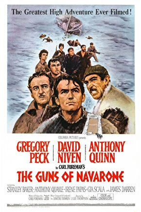 The Guns of Navarone (1961) 1 AFİŞ - POSTER ( FOLYO ) - AFİŞ - POSTER-7113