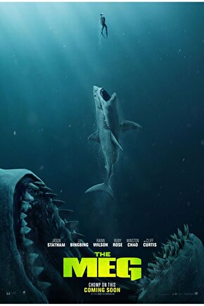 The Meg (2018) 0004 AFİŞ - POSTER ( FOLYO ) - AFİŞ - POSTER-7639