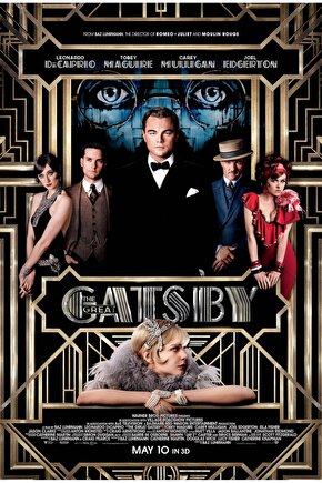 The Great Gatsby (2013) 1 AFİŞ - POSTER ( FOLYO ) - AFİŞ - POSTER-7081