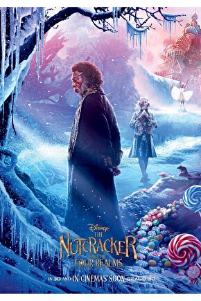 The Nutcracker and the Four Realms (2018) 3 AFİŞ - POSTER ( FOLYO ) - AFİŞ - POSTER-7692