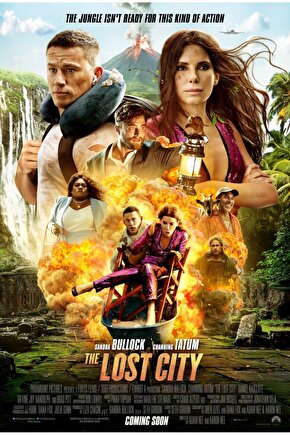 The Lost City (2022) 1 AFİŞ - POSTER ( FOLYO ) - AFİŞ - POSTER-7513