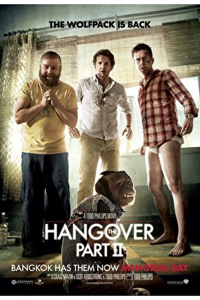 The Hangover Part II (2011) AFİŞ - POSTER ( FOLYO ) - AFİŞ - POSTER-7123