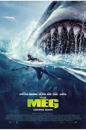 The Meg (2018) 0001 AFİŞ - POSTER ( FOLYO ) - AFİŞ - POSTER-7636