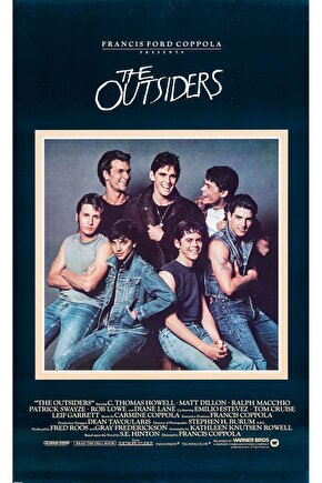 The Outsiders (1983) 1 AFİŞ - POSTER ( FOLYO ) - AFİŞ - POSTER-7710